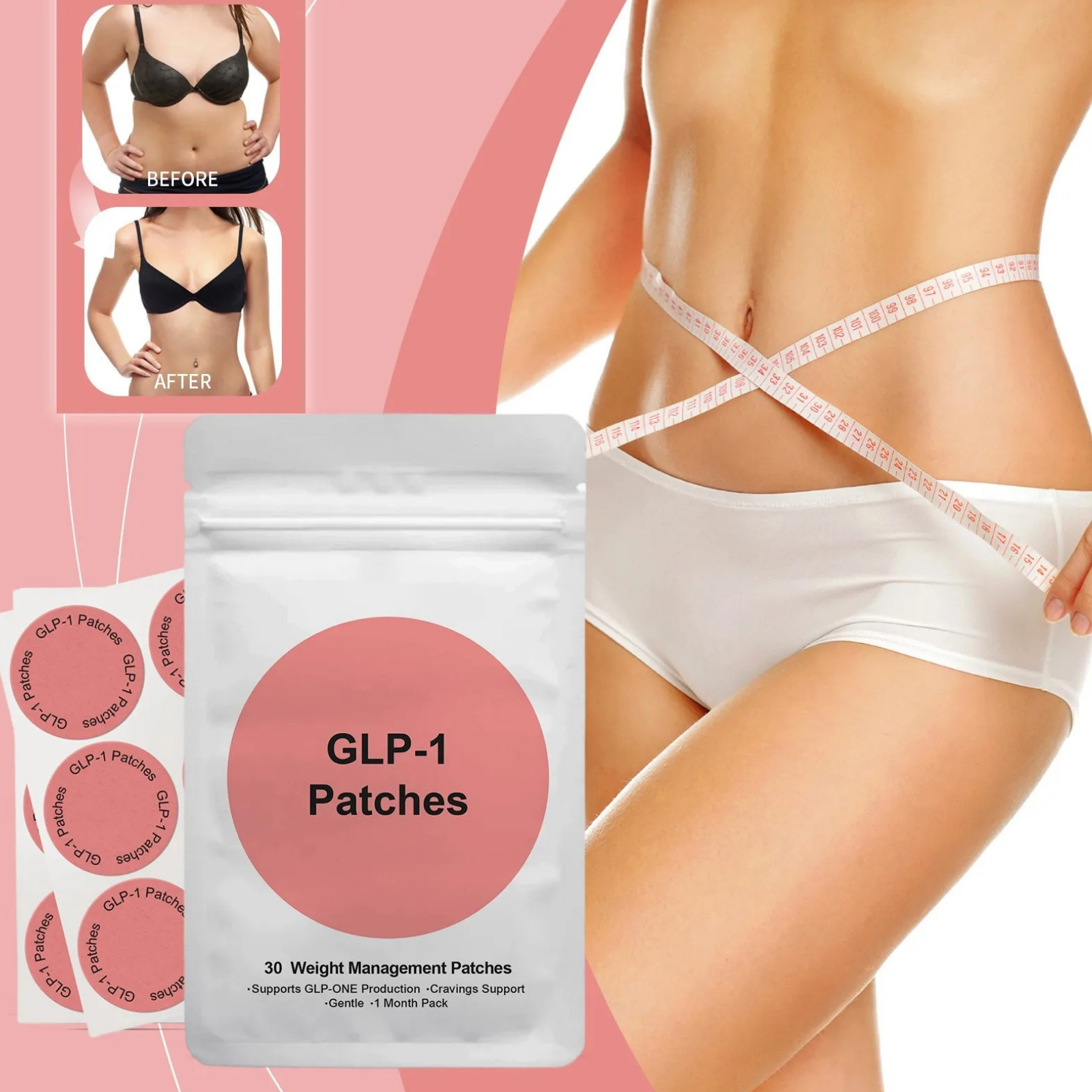 Parches GLP-1 Adelgazantes – Control del Apetito